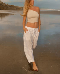 Linen Harem Pant