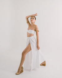 French Linen Skirt