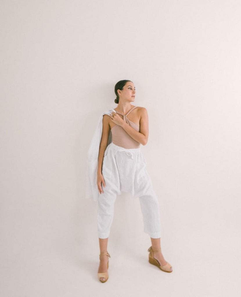 Linen Harem Pant